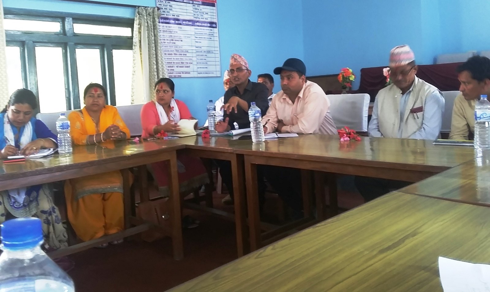 डिवाससिसिद्वारा जनप्रतिनिधीलाई स्वागत 