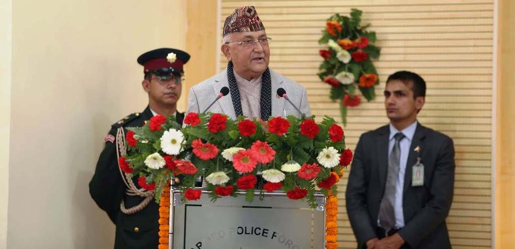 ‘सबै मिलेर देश निर्माणमा लाग्नु पर्छ’ : प्रम ओली 