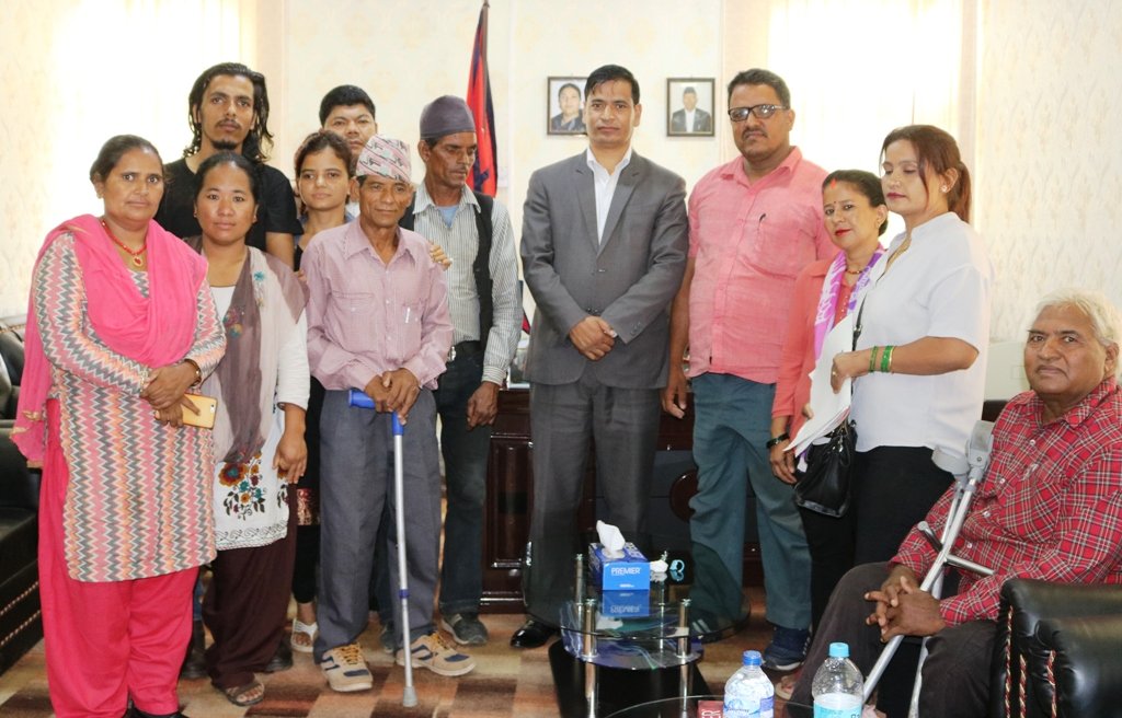 घाईते अपाङ्गका लागि पुर्नस्थापना केन्द्र बनाइन्छ : मुख्यमन्त्री शाही