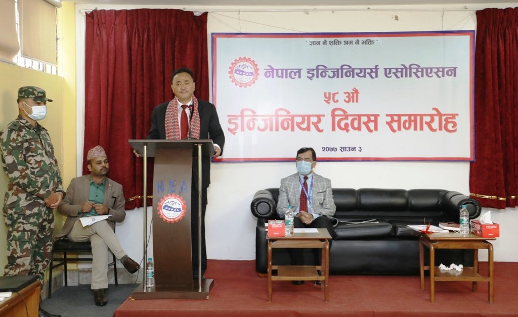 इन्जिनियरिङ परिषद ऐन हिउँदे अधिवेशनबाट पारित हुन्छ : मन्त्री नेम्बाङ