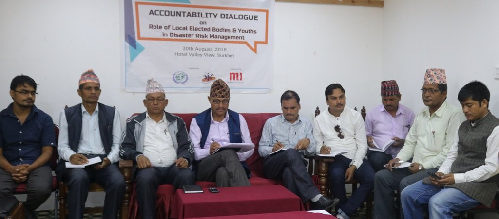 जनप्रतिनिधिलाई युवाको प्रश्न- विपद व्यवस्थापनको नीति के छ?