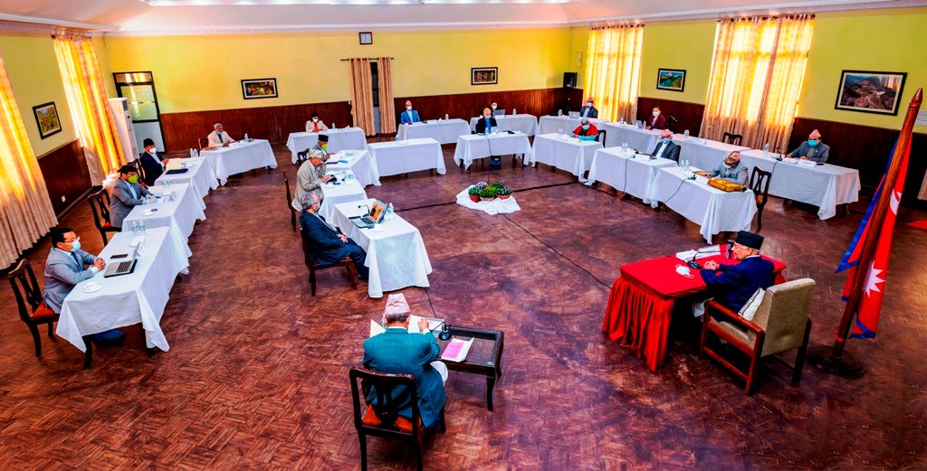 लिम्पियाधुरा समेटेर नेपालको नयाँ नक्सा जारी गर्ने मन्त्रिपरिषद्को निर्णय 