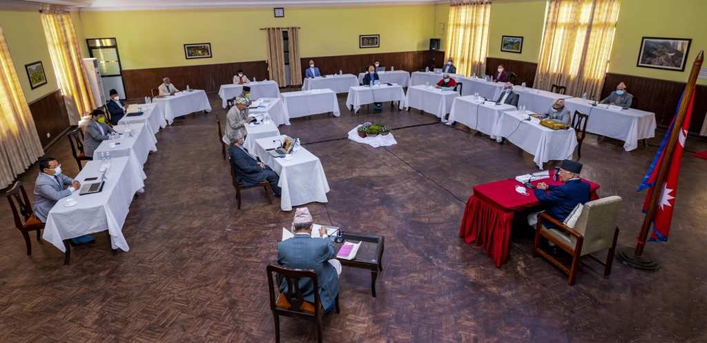 निशान छापमा नयाँ नक्सा समावेश गर्न संविधान संशोधन हुने