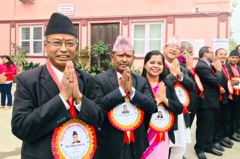 नेपाल बार एशोसिएशनमा प्रगतिशील समुहका चण्डेश्वर श्रेष्ठ बिजयी