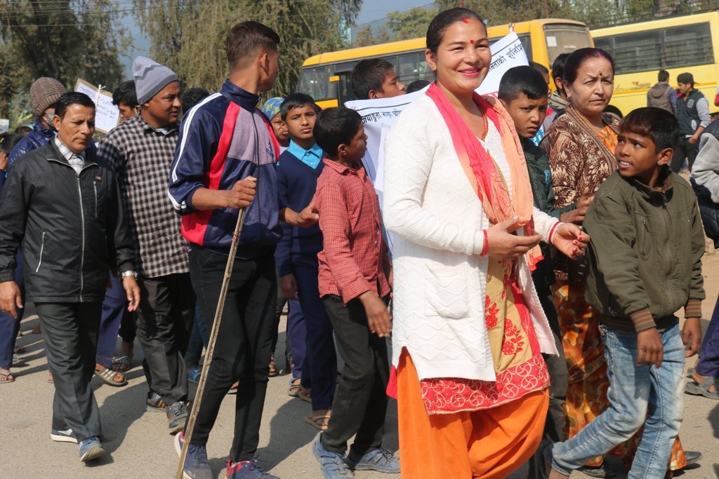 अपाङ्गता दिवसको अवसरमा कर्णालीमा र्‍याली