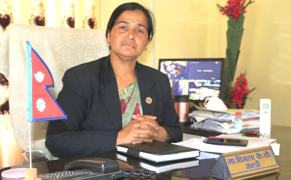 कर्णाली प्रदेशलाई कृषिमा आत्मनिर्भर गराउन अहोरात्र खटेका छौंः मन्त्री के.सी