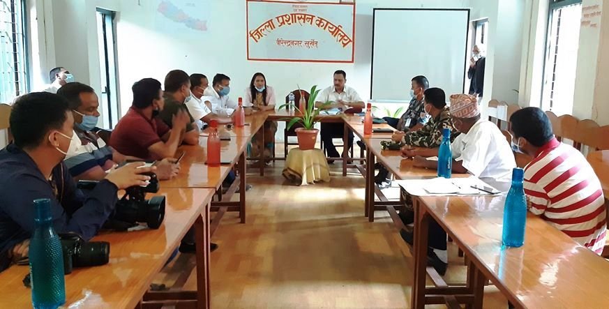 वीरेन्द्रनगर नगरपालिका क्षेत्र भित्र भदौ १ गते देखि निषेधाज्ञा जारी