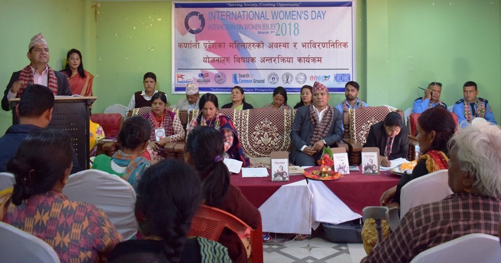 कर्णाली प्रदेशमा महिला लक्षित बजेटको कमी हुँदैन : मन्त्री ज्वाला