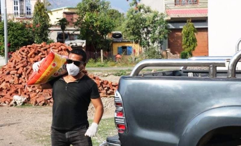 कलाकार तथा युवा समाजसेवी विष्ट सम्मानित