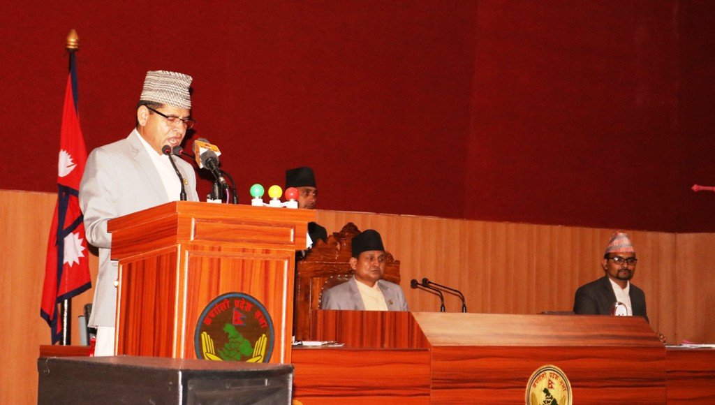 कर्णाली प्रदेशको बजेट ३४ अर्ब ३५ करोड, सवै जिल्लामा पचास शैयाको अस्पताल (पूर्णपाठसहित)