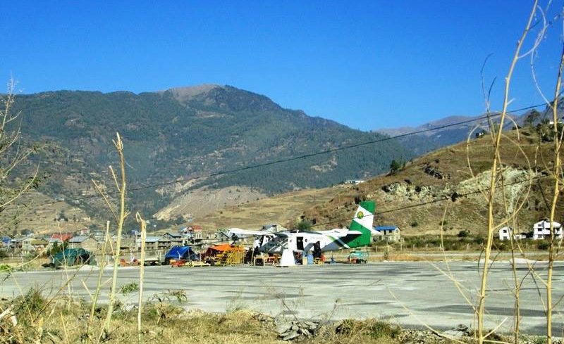 जुम्ला विमानस्थल १ महिना बन्द हुने 