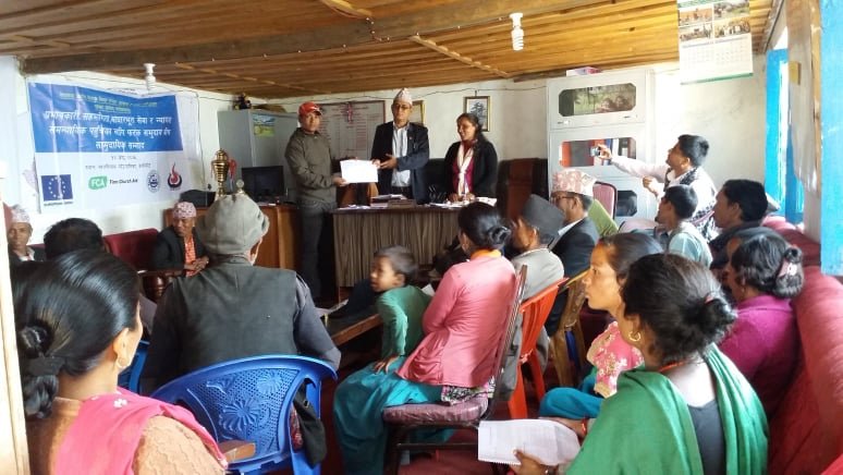 जातिय विभेद न्युनिकरण गर्न गाउँपालिका लाई सुझाव 