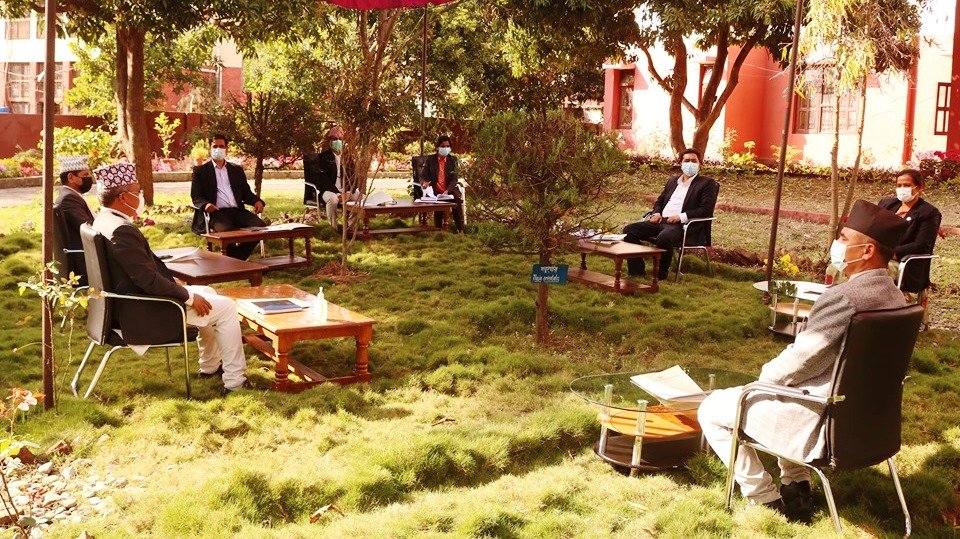 सेना परिचालनको लागी संघ सरकार संग स्वीकृति माग