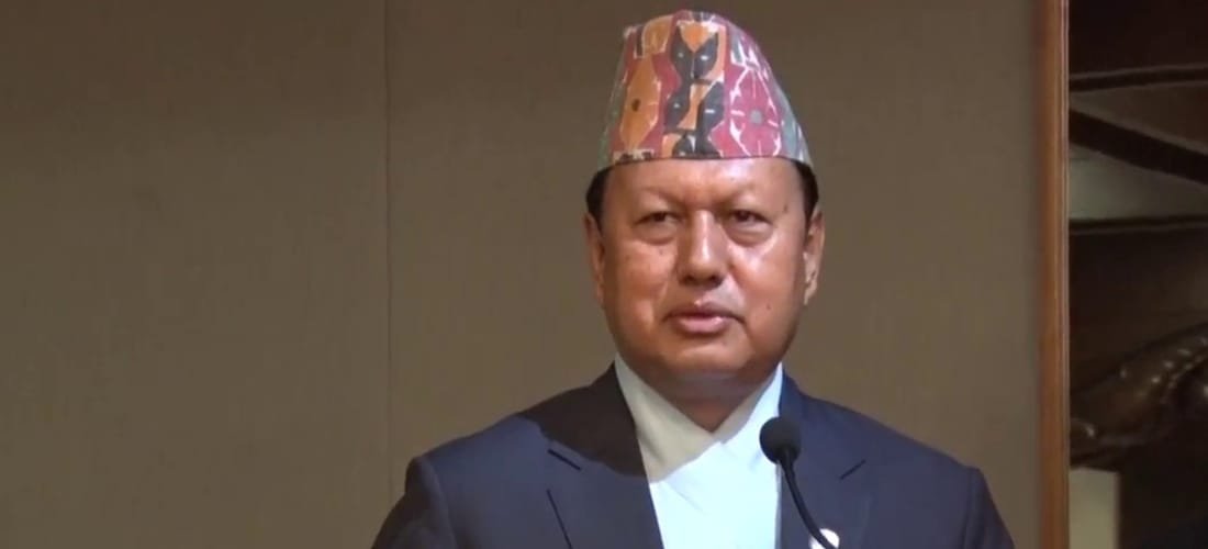 कोरोनाबाट मृत्यु भएकी महिलाको शिशुलाई पूर्वमन्त्री बस्नेतले सहयोग गर्ने