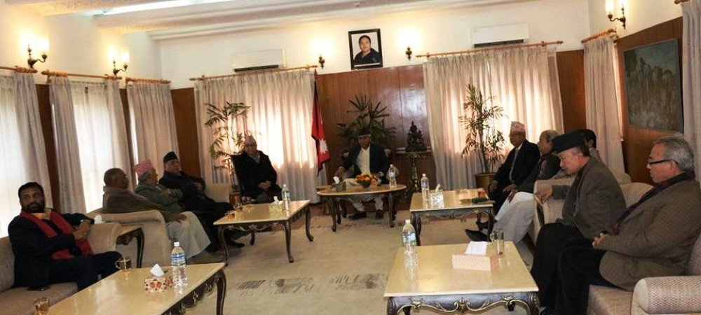 प्रधानमन्त्रीले बोलाएको बैठक निष्कर्शबिहिन