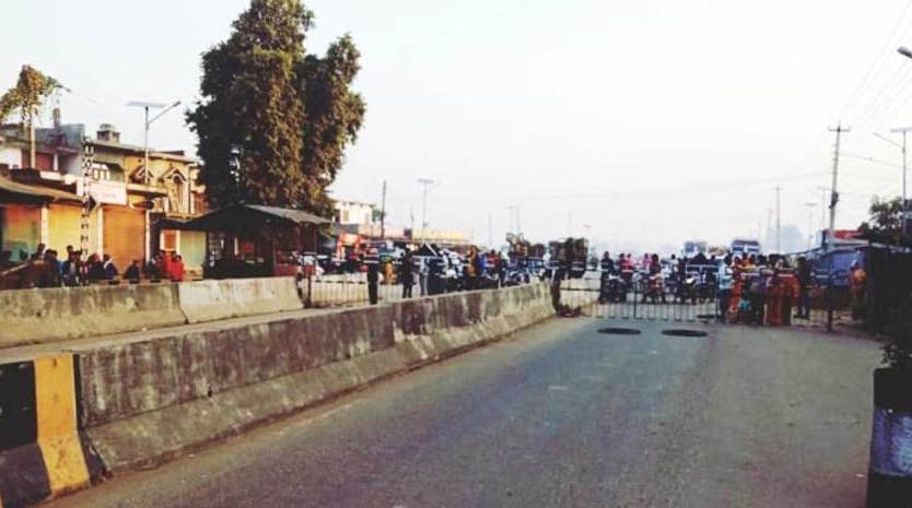 भारतद्वारा नेपालगञ्जको सिमा नाका बन्द