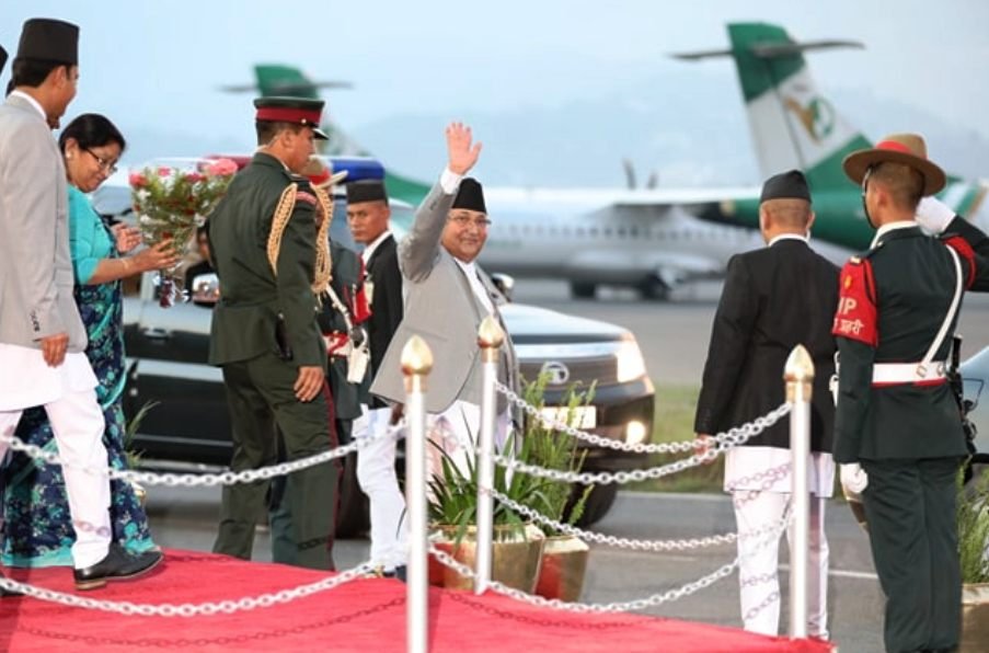 प्रधानमन्त्री केपी ओली युरोप भ्रमणमा