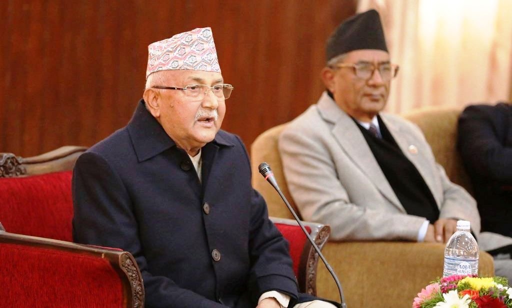 सरकार सही नीति र बाटोमा हिँडेको छ : प्रधानमन्त्री ओली