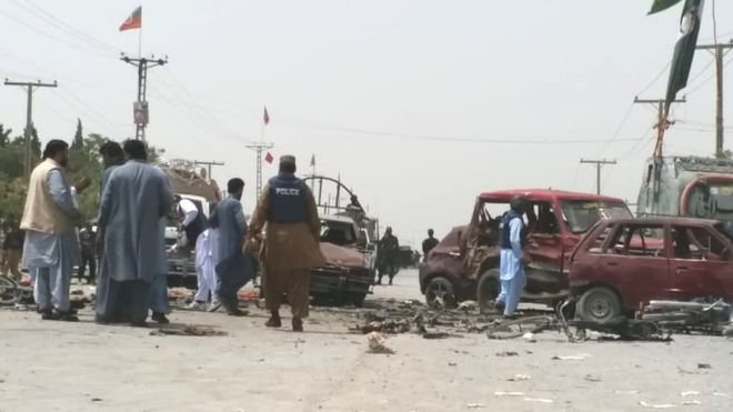 पाकिस्तानमा मतदान केन्द्र नजिक बिस्फोट, ३१ जनाको मृत्यु