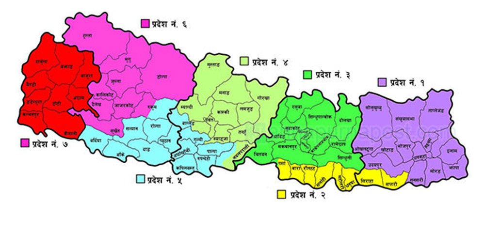  सात प्रदेशको प्रस्तावित राजधानीको खाका तयार