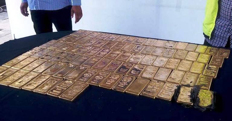 प्रहरीले समात्यो ८८ किलो सुन