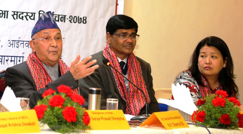 नेपालको सामाजिक प्रवन्धलाई कम नआँक्न प्रधानमन्त्री ओलीको चेतावनी 