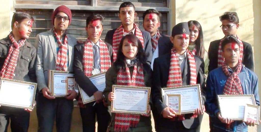 जुनियर जेसिसलाई पदभार हस्तान्तरण 