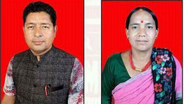 सिम्तामा एमाले विजयी