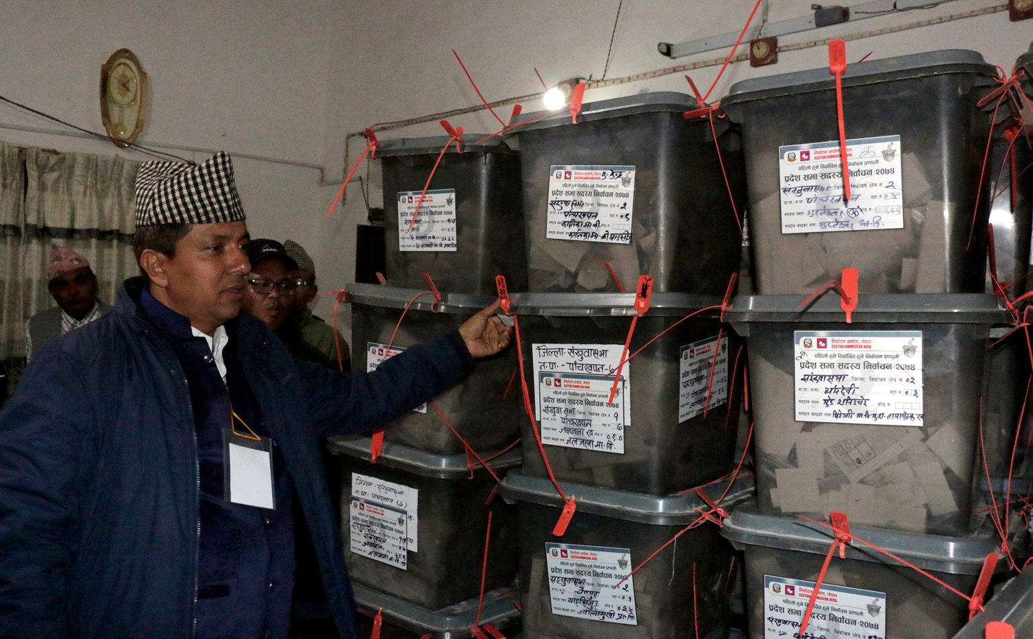 पहिलाे चरणामा मतदान भएका ३२ जिल्लामा २१ गते साँझ ५ बजेदेखि मतगणना हुने